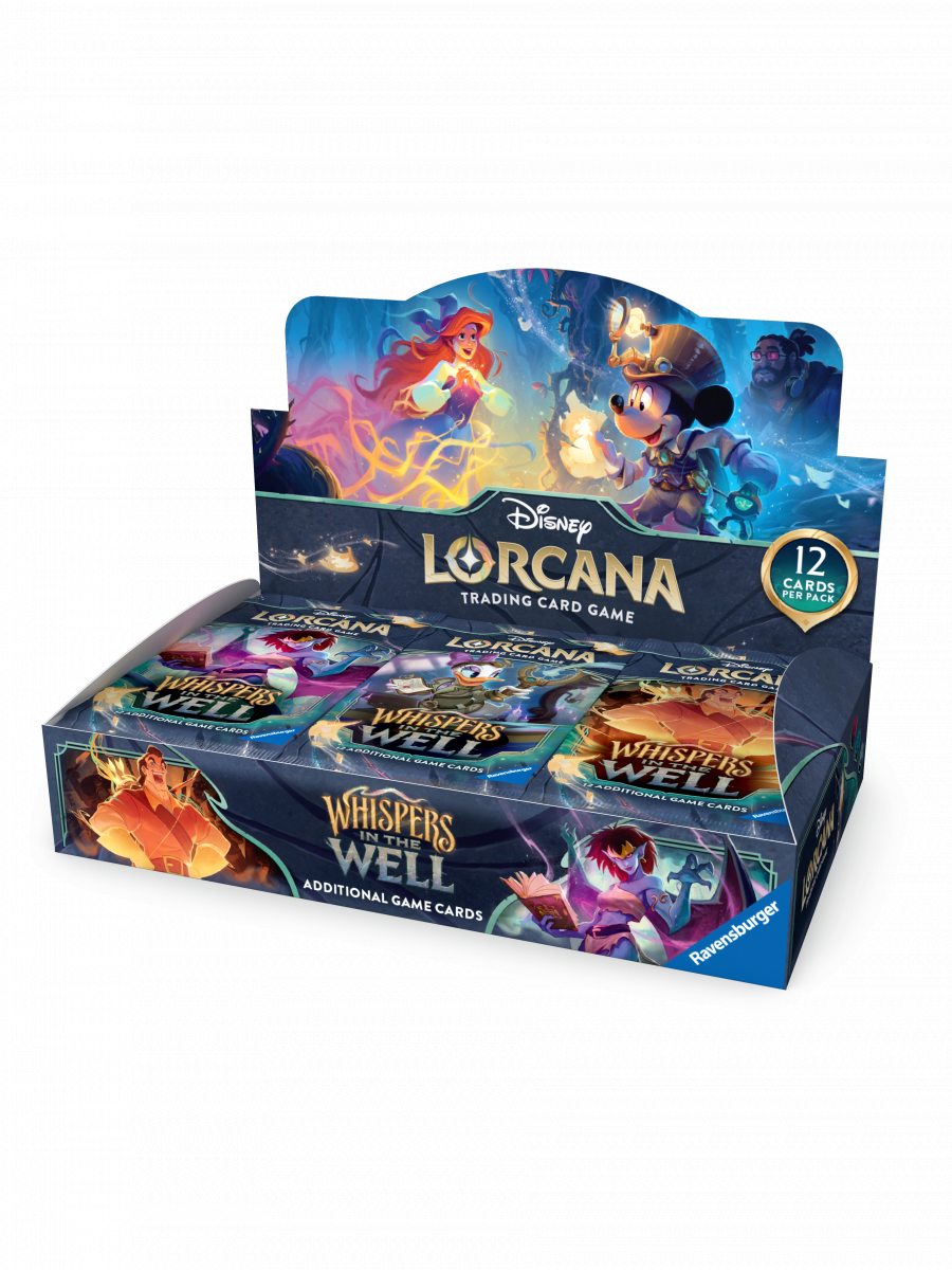 whispers in the well lorcana booster box – Pack2Pack Style:Walking Wake - Temporal Forces tpb Disney Lorcana TCG S10 Ezio Auditore da Firenze