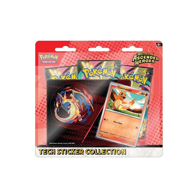Colección de pegatinas tecnológicas de Héroes Ascendidos