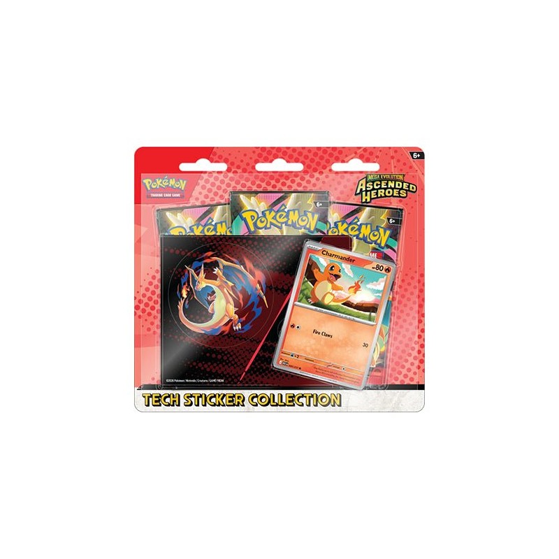 Colección de pegatinas tecnológicas de Héroes Ascendidos